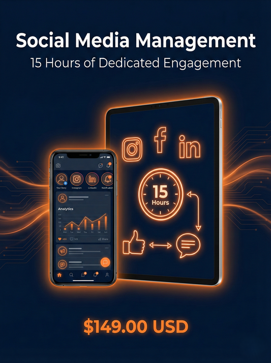 Social Media Management – 15 Hours of Dedicated Engagement